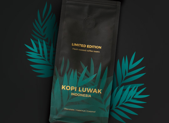 "Indonesia Kopi Luwak", 250 g