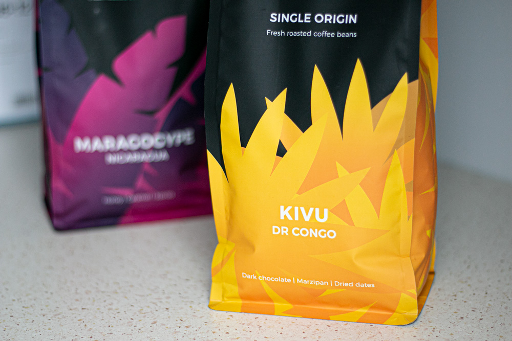 Kafijas Drauga pupiņas “Maragogype” un “Kivu”