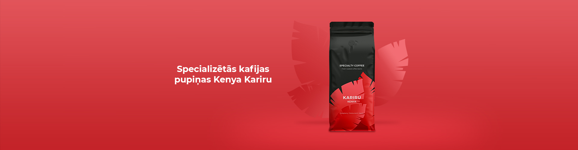 Specializētās kafijas pupiņas Kenya Kariru