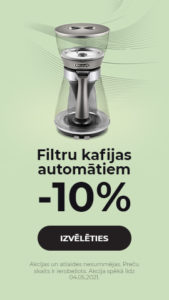 Filtru kafijas automātiem -10%