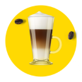 Latte Macchiato triple shot