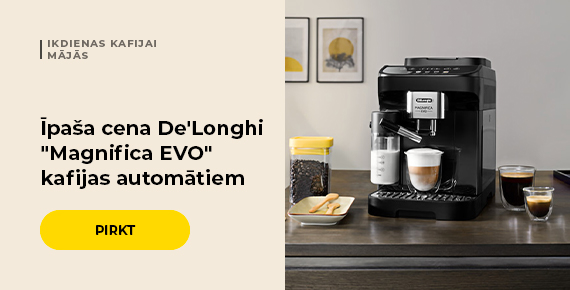 Īpaša cena De'Longhi "Magnifica EVO" kafijas automātiem