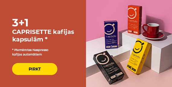 3+1 CAPRISETTE kafijas kapsulām *