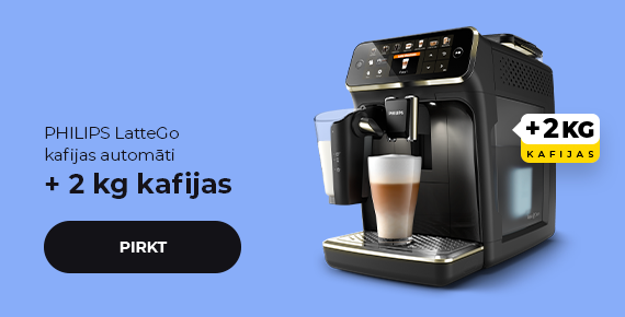 PHILIPS LatteGo kafijas automāti + 2 kg kafijas