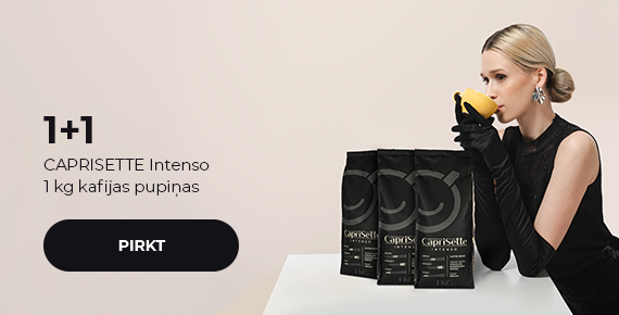 1+1 CAPRISETTE Intenso 1 kg kafijas pupiņas