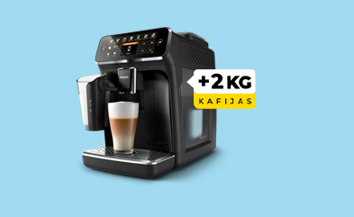 PHILIPS LatteGo kafijas automāti + 2 kg kafijas