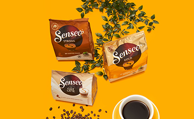 Philips SENSEO® kafijas automāts + 2 SENSEO® kafijas spilventiņu iepakojumi dāvanā